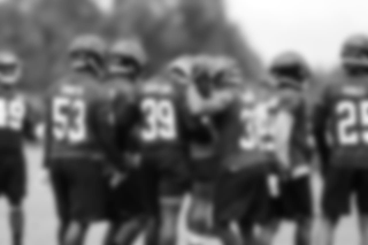 LB Emmanuel Smith, CB Deante Burton, FS Marcelis Branch, DB Jason Hall