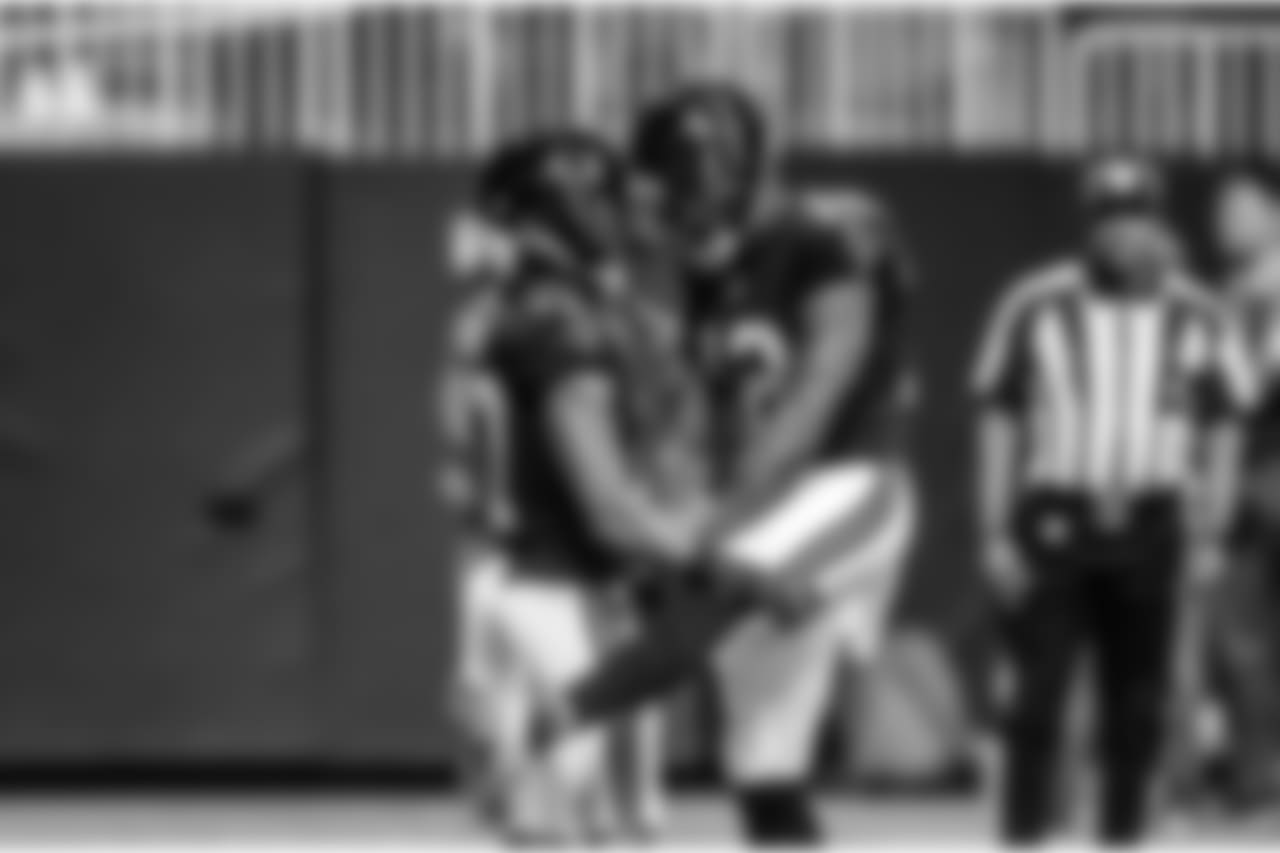 WR Marvin Hall, WR Mohamed Sanu
Atlanta Falcons / Lynn Bass