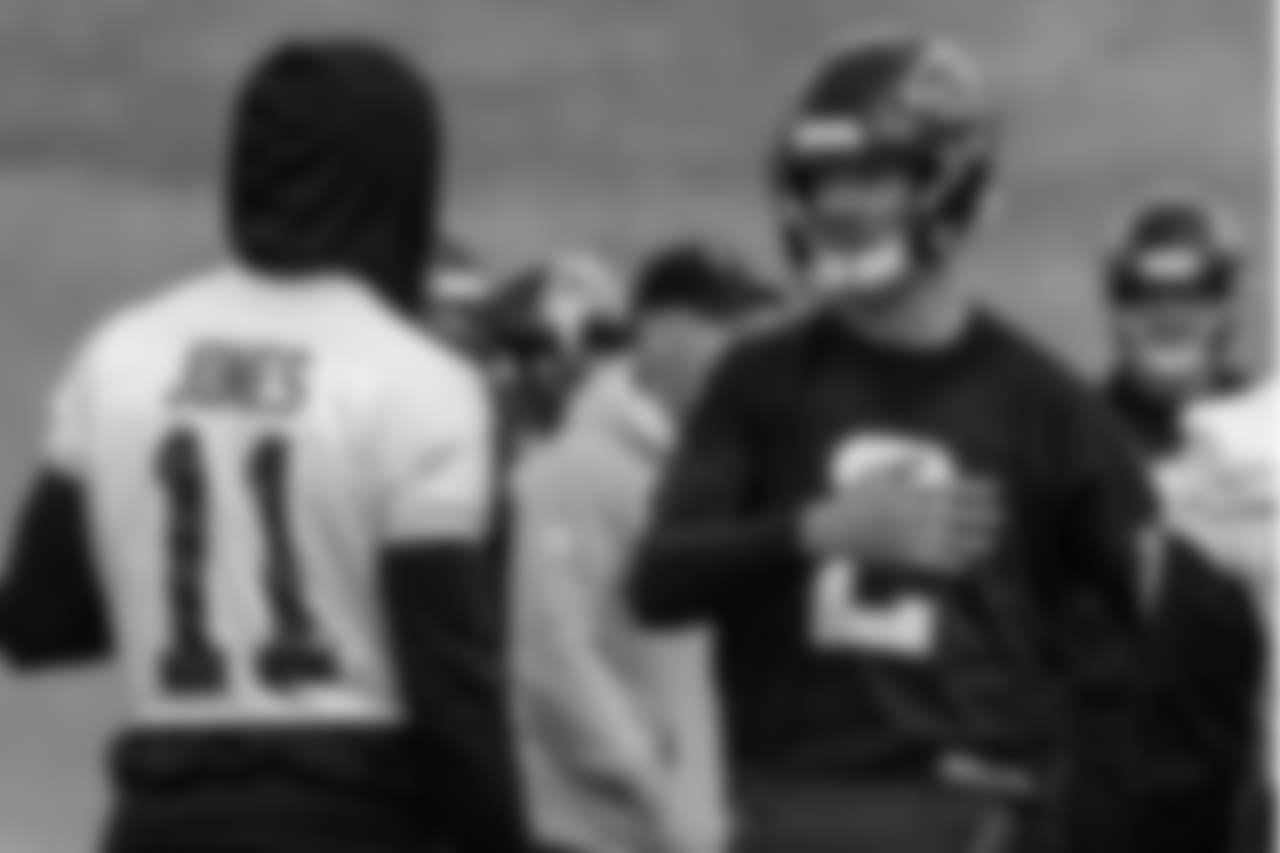 WR Julio Jones, QB Matt Ryan
Atlanta Falcons/ Kara Durrette