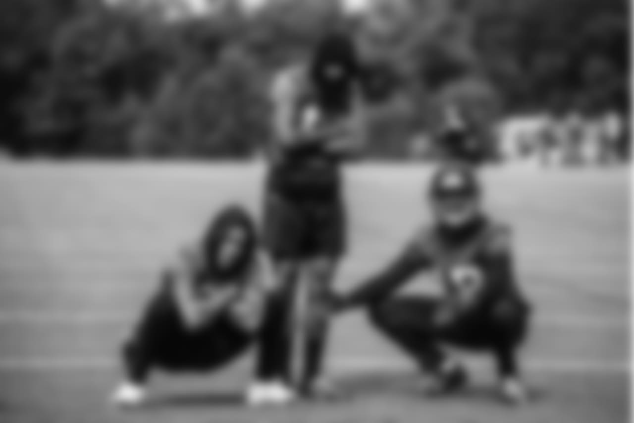 WR Marvin Hall, WR Justin Hardy, WR Calvin Ridley
Atlanta Falcons / Carmen Mandato