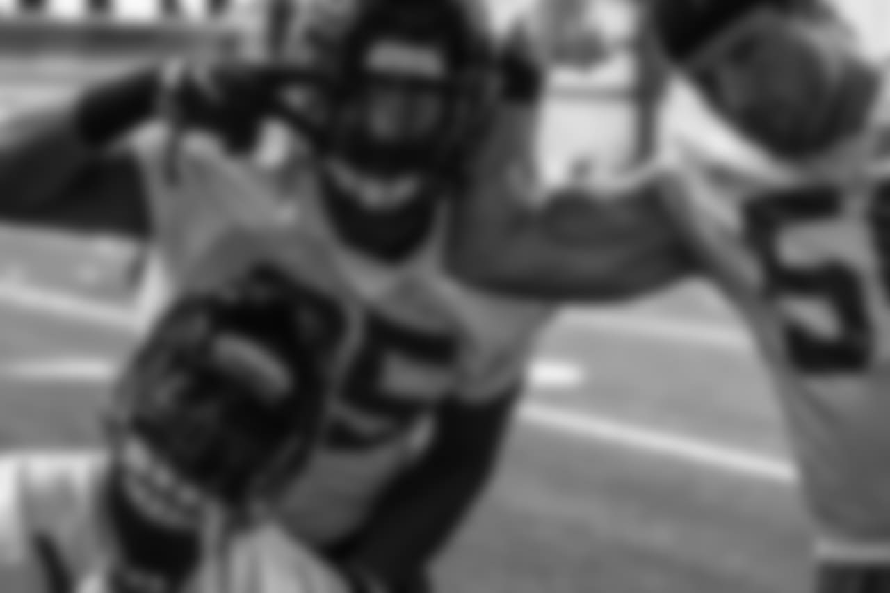 DT Grady Jarrett, DL Jack Crawford, DE Brooks Reed