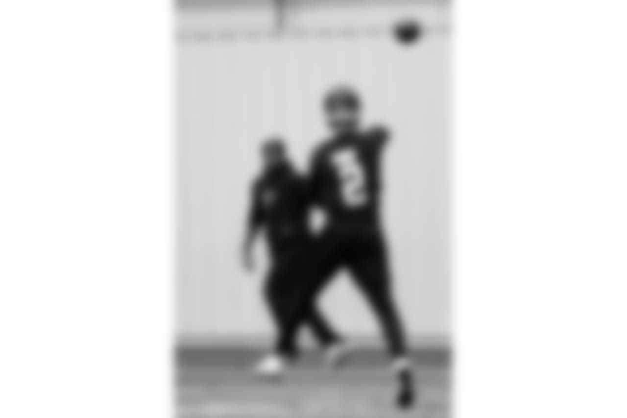 QB Matt Ryan, asst. head coach / wide receivers coach / passing game coordinator, Raheem Morris