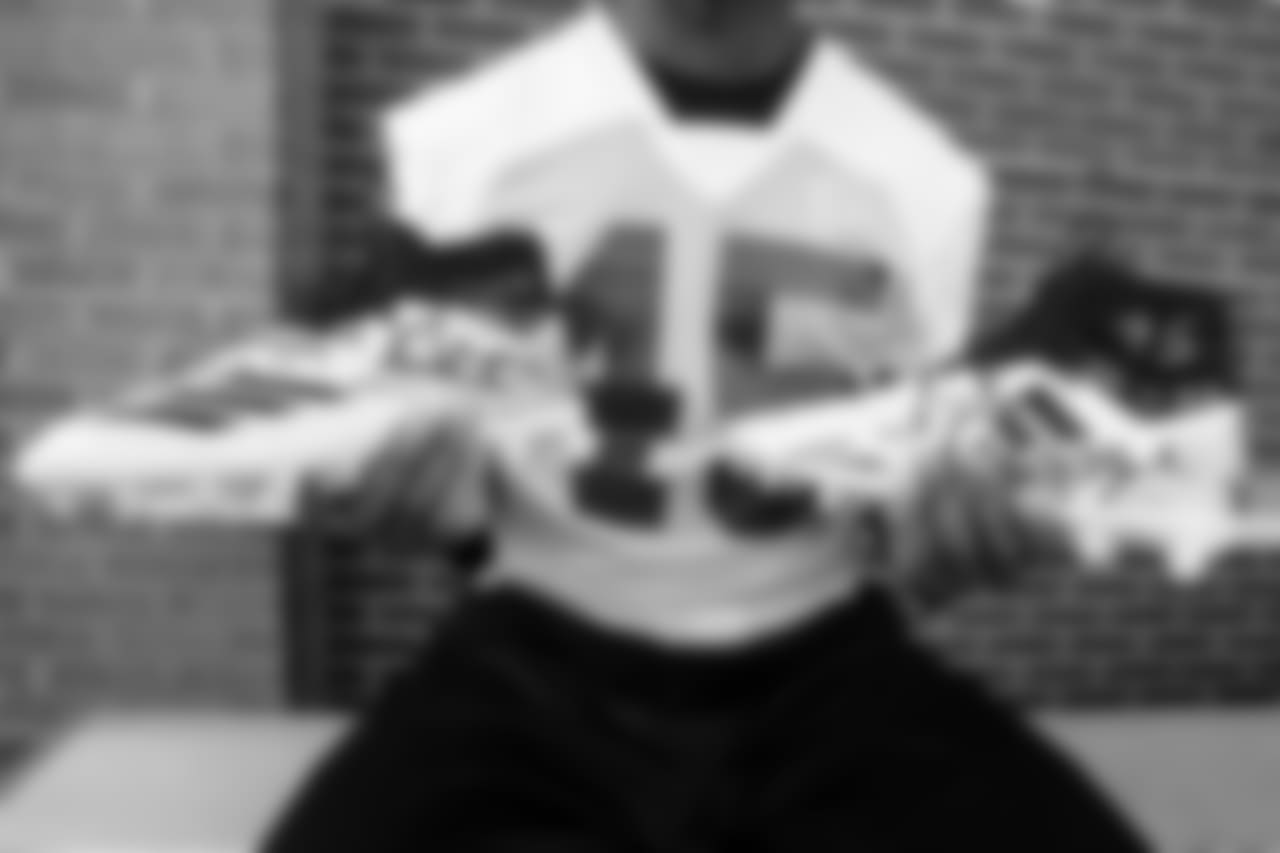 LB Deion Jones | During a visit to CHOA last December, Jones met a young girl who is diagnosed with cancer. The two have maintained a relationship since they first met and Jones dedicates his My Cause My Cleats to her.