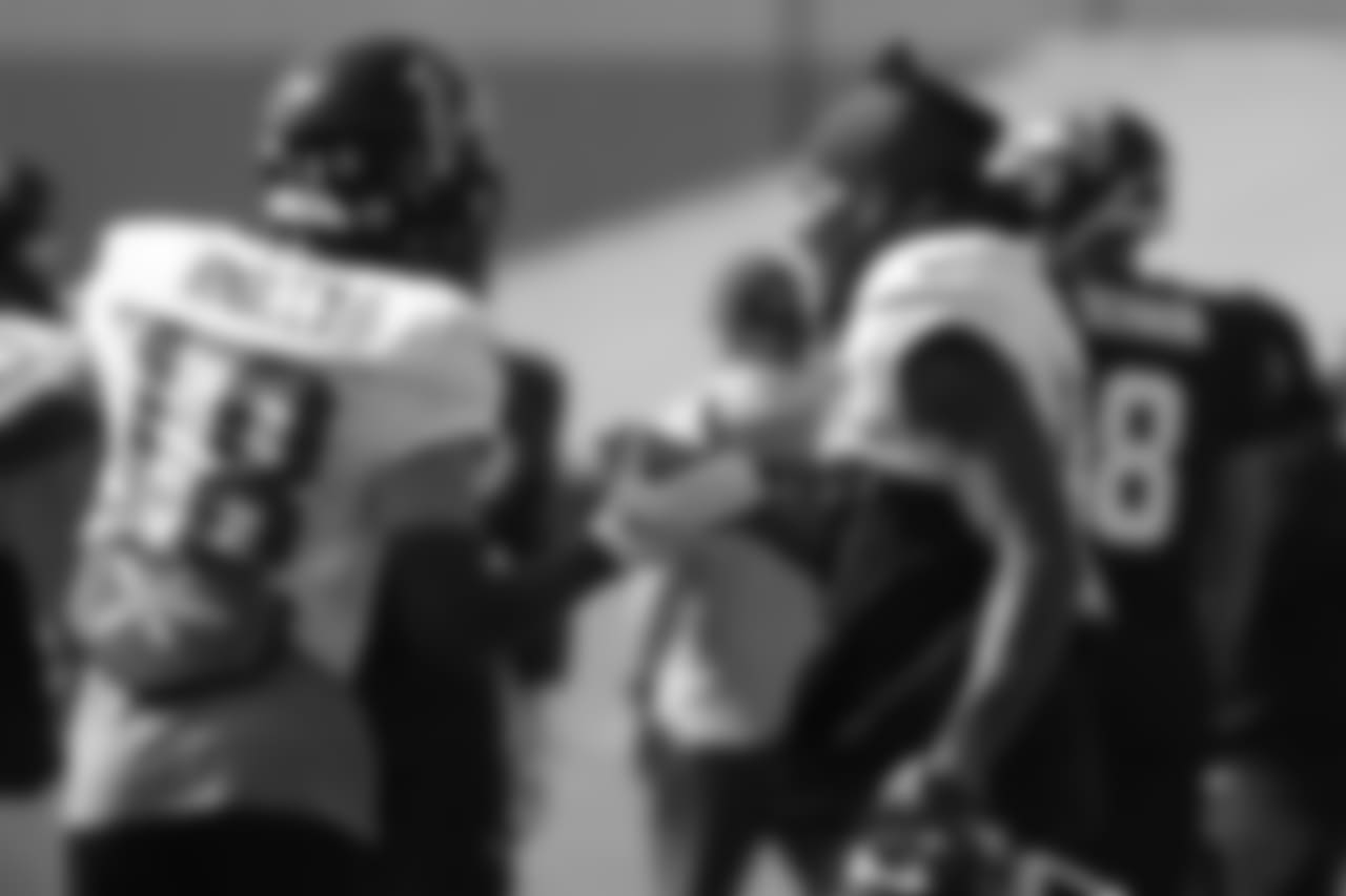 WR Calvin Ridley, WR Marvin Hall
Atlanta Falcons/ Kara Durrette