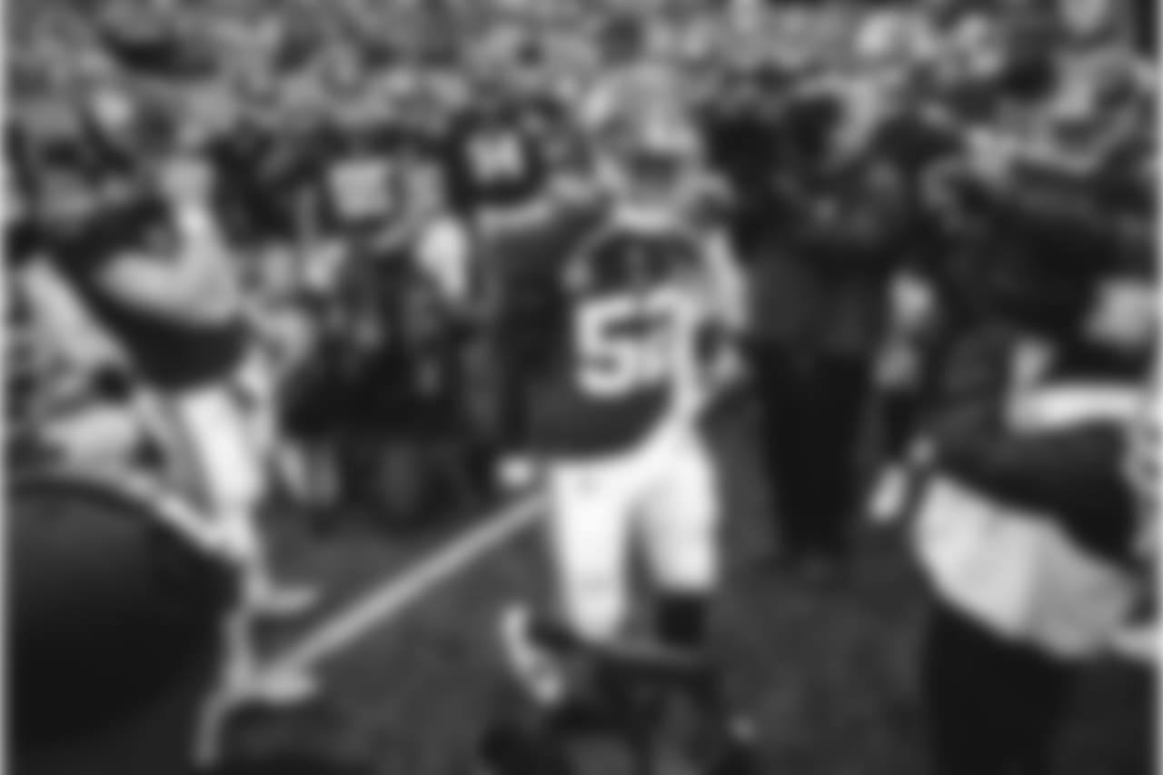 New York Giants during the 2018 home opener at MetLife Stadium vs the Jacksonville Jaguars in East Rutherford, NJ