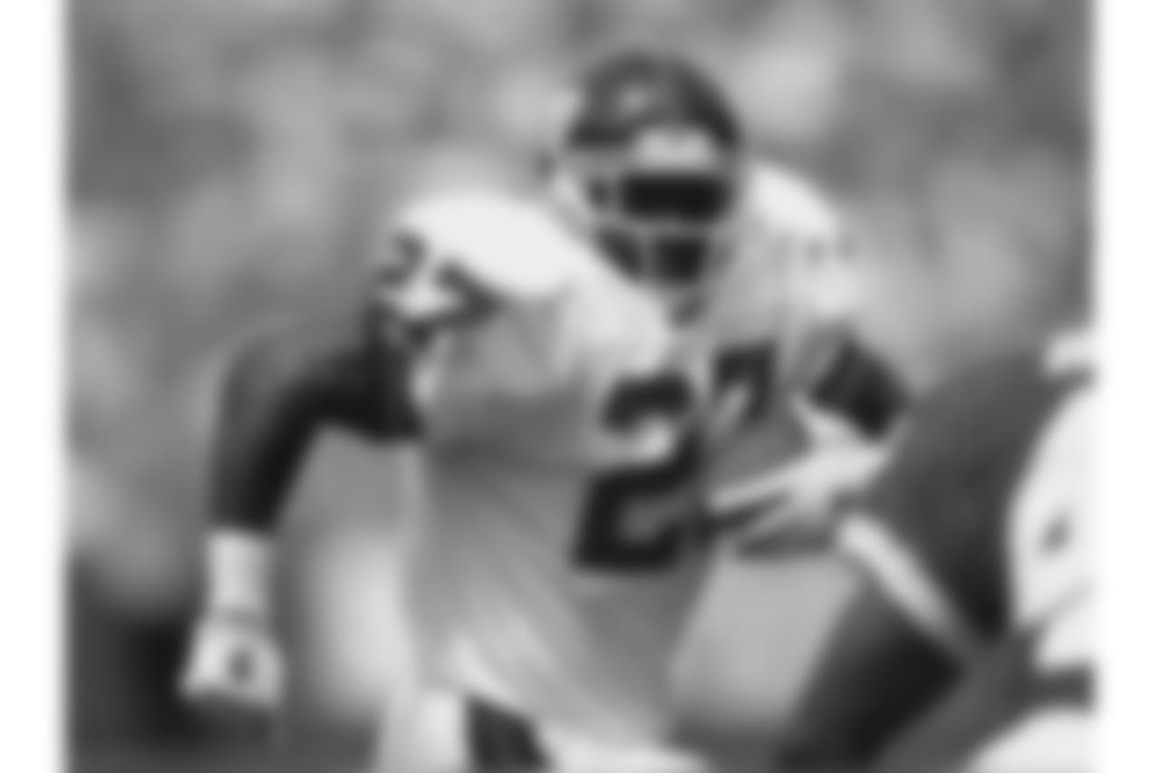 10t. Rodney Hampton (1995) – 1,182 YDS
(David Durochik via AP)