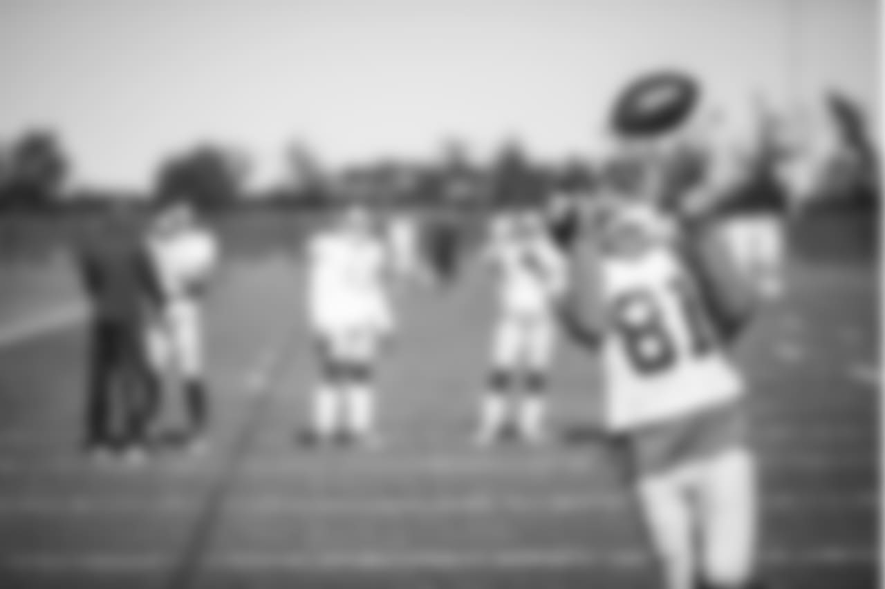 New York Giants In-Season Practice at Quest Diagnostics Training Center in East Rutherford, NJ