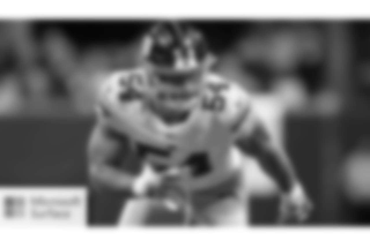 OLB Olivier Vernon: After recording just 11 sacks in their first 10 games, the Giants racked up 13 in the past three weeks. Vernon accounts for 3.5 in that span, notching 2.0 against Chicago and 1.5 in last week’s victory in Washington.