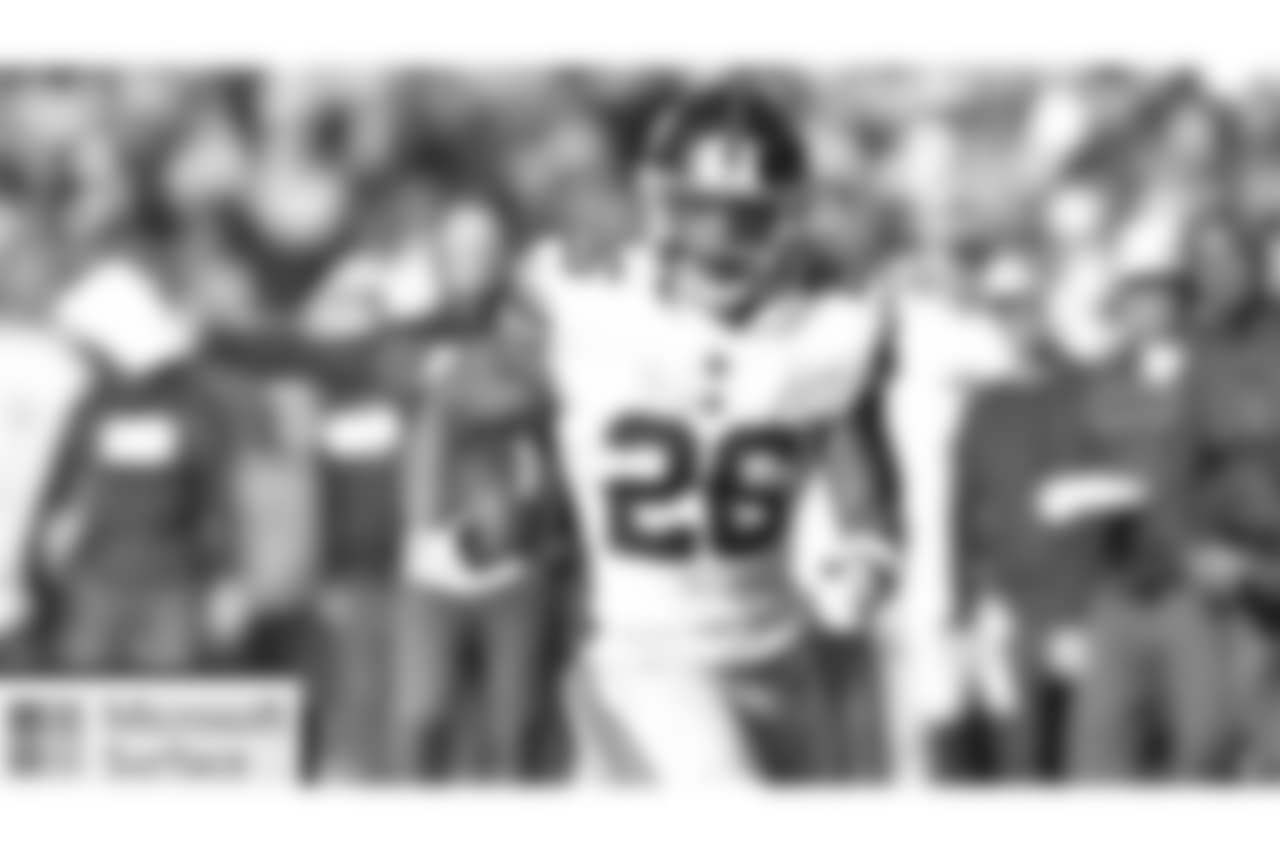 RB SAQUON BARKLEY
Barkley, who was named to the NFC Pro Bowl squad this week, needs seven receptions to break Reggie Bush’s NFL record for a rookie running back (88 in 2006). He also needs one more game with 100 scrimmage yards to tie Eric Dickerson’s record (13 games in 1983) for most by a rookie in NFL history.