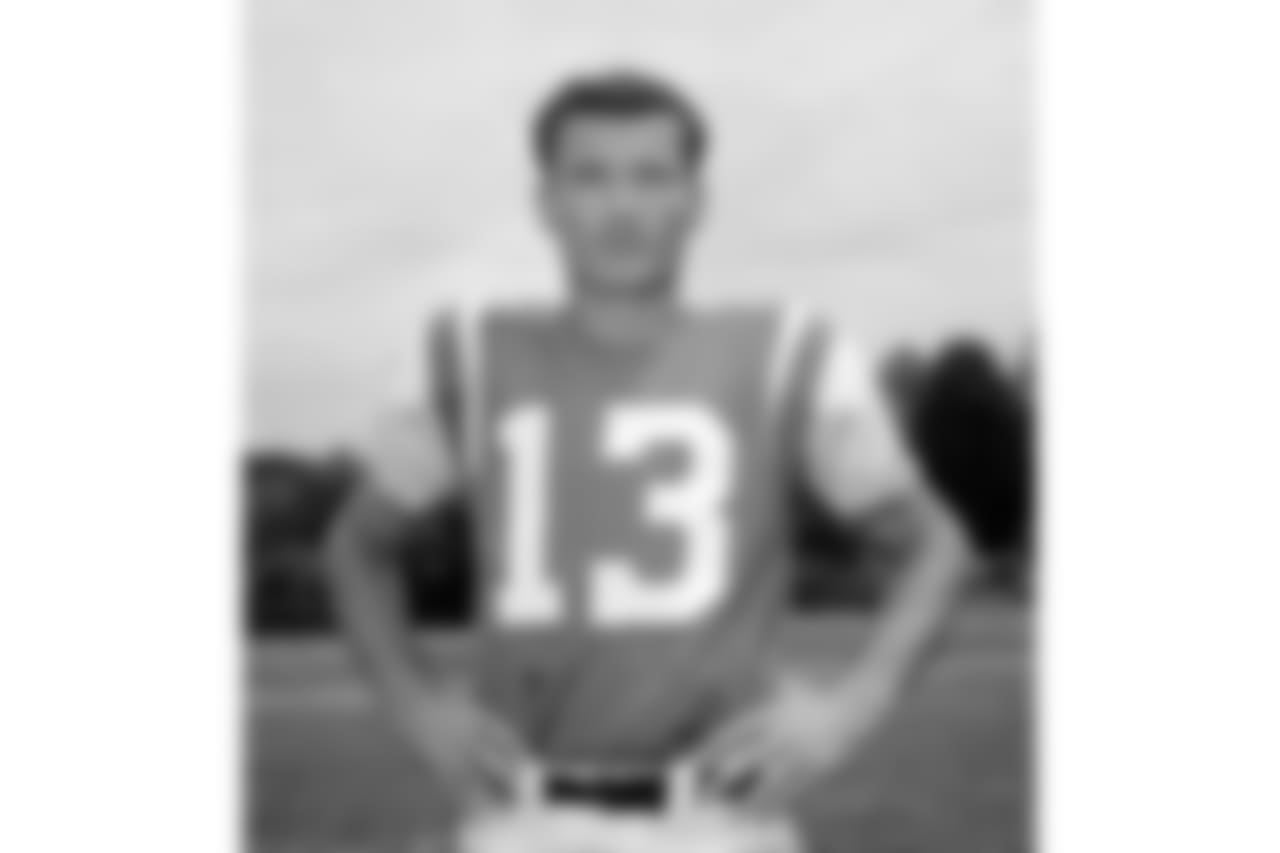 New York Jets Don Maynard (14) portrait from his 1965 season with the New York Jets. Don Maynard played for 15 season with 3 different teams. He was a 4-time Pro Bowler and and was inducted into the Pro Football Hall of Fame in 1987.(David Durochik via AP)