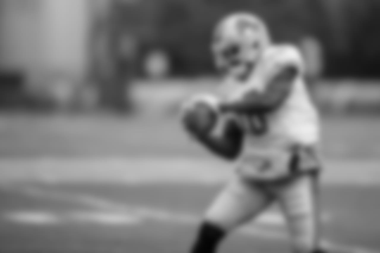 Detroit Lions wide receiver Brandon Powell (10) during practice at the Detroit Lions training facility on Wednesday, Oct. 17, 2018 in Allen Park, Mich. (Detroit Lions via AP)