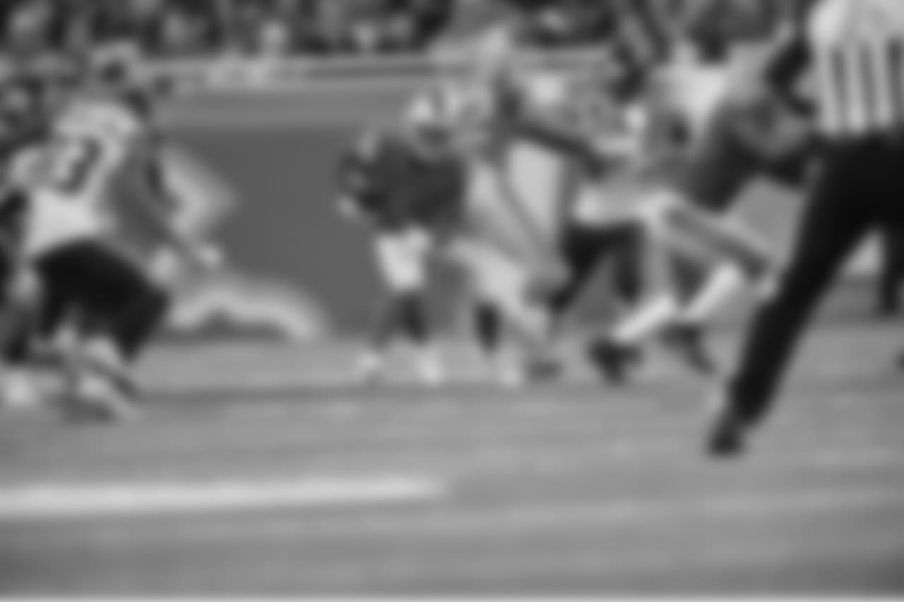during a NFL football game against the Seattle Seahawks on Sunday, Oct. 28, 2018 in Detroit. (Detroit Lions via AP).