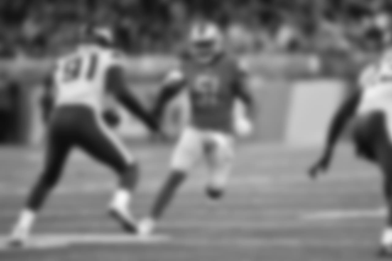 Detroit Lions linebacker Kelvin Sheppard (51) on special teams during a NFL football game against the Minnesota Vikings on Sunday, Dec. 23, 2018 in Detroit. (Detroit Lions via AP).