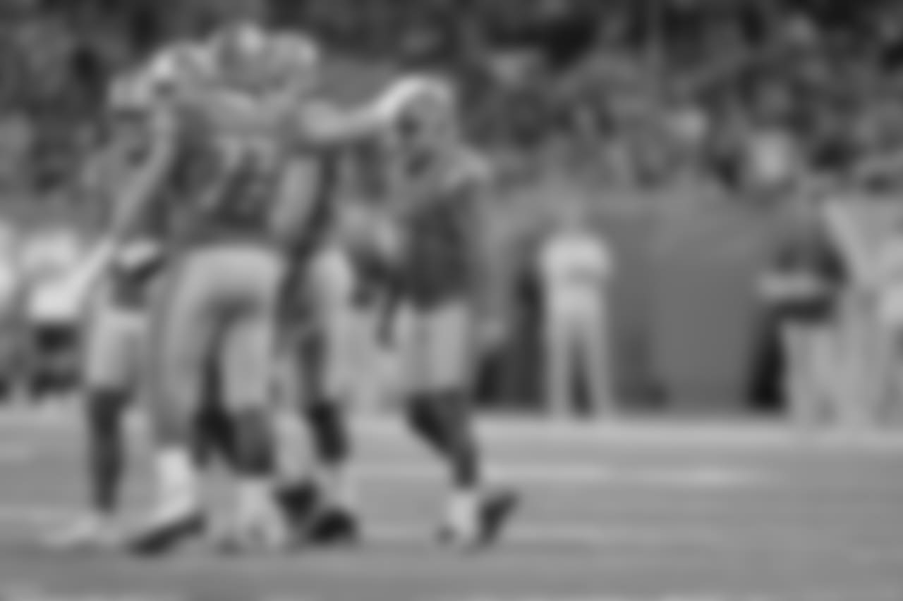 during a NFL football game against the Seattle Seahawks on Sunday, Oct. 28, 2018 in Detroit. (Detroit Lions via AP).