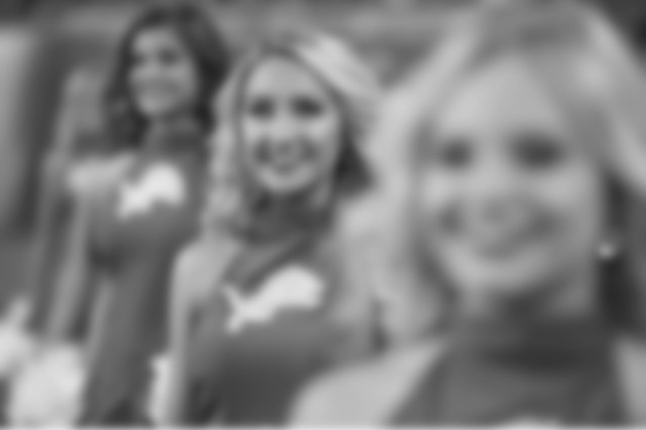 Detroit Lions Cheerleaders during a NFL football game between the Detroit Lions and the Chicago Bears on Thursday, Nov. 22, 2018 in Detroit. (Detroit Lions via AP).