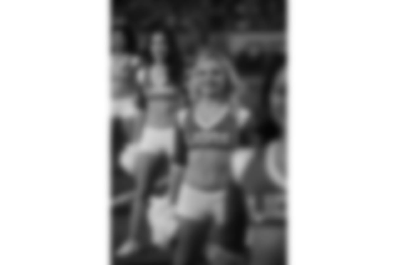 Detroit Lions Cheerleaders during a NFL football game between the Detroit Lions and the Chicago Bears on Thursday, Nov. 22, 2018 in Detroit. (Detroit Lions via AP).