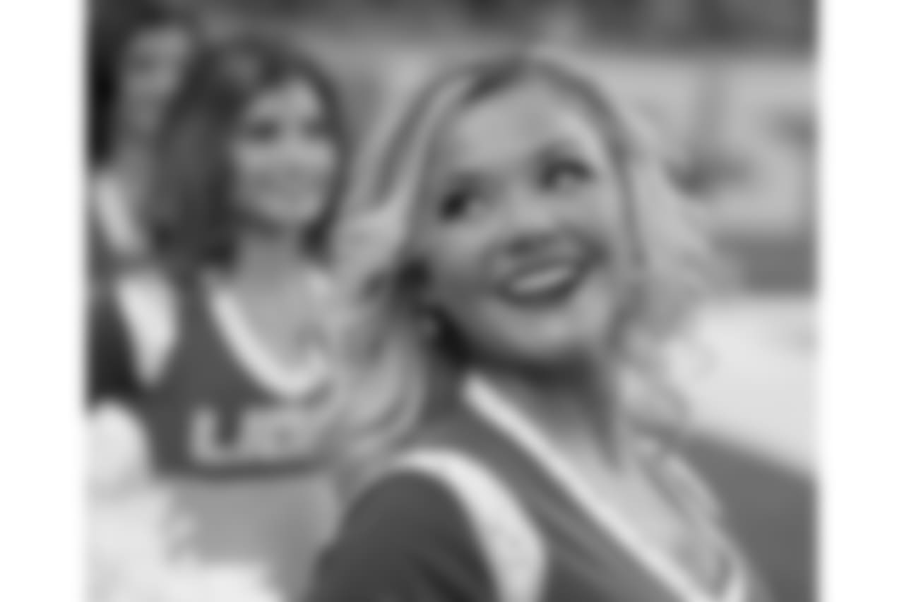 Detroit Lions Cheerleaders during a NFL football game between the Detroit Lions and the Chicago Bears on Thursday, Nov. 22, 2018 in Detroit. (Detroit Lions via AP).