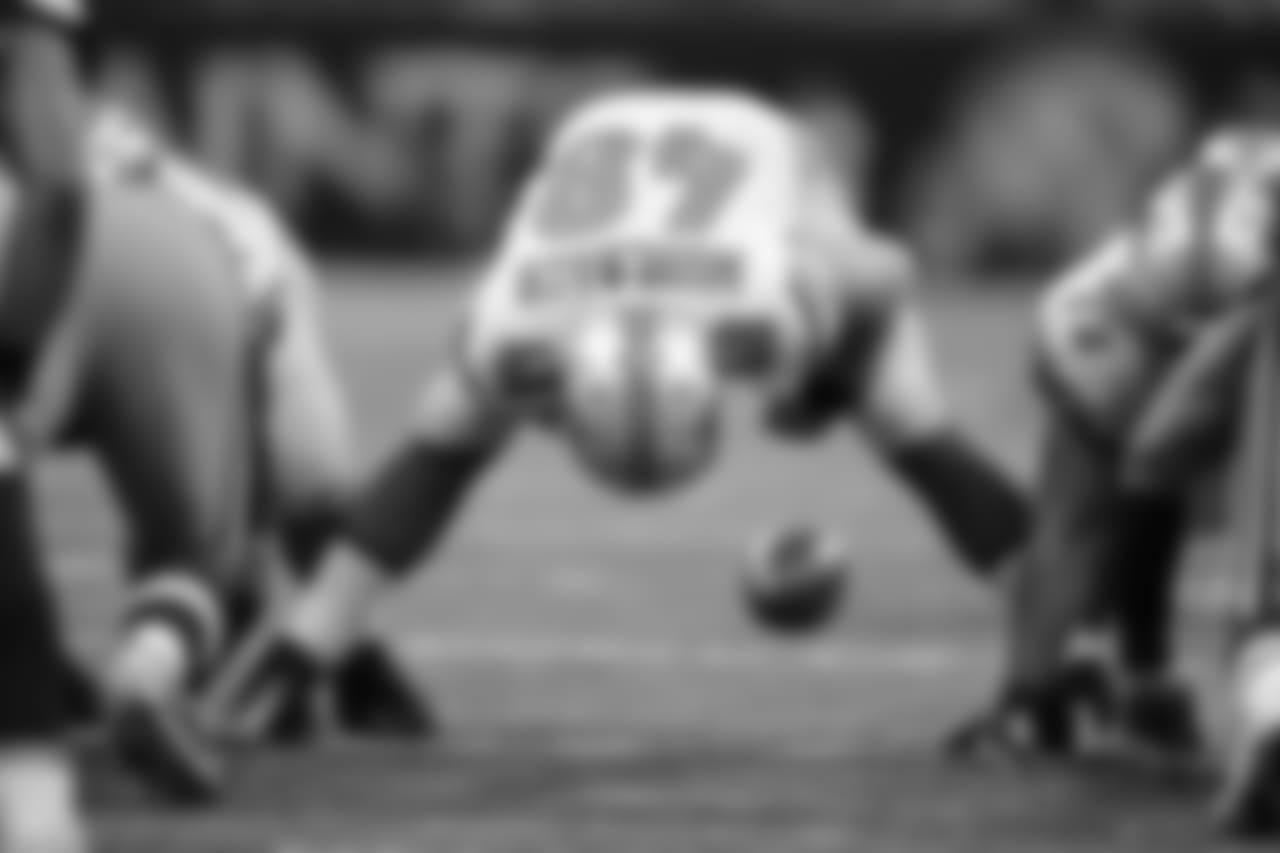 Detroit Lions long snapper Don Muhlbach (48) during a NFL football game against the New Orleans Saints on Sunday, Dec. 4, 2016 in New Orleans. (Detroit Lions via AP)