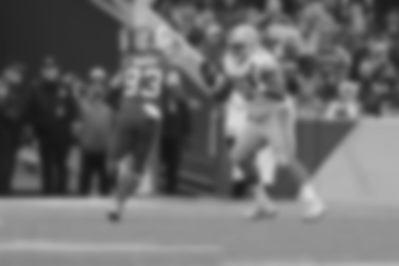 Detroit Lions offensive lineman Tyrell Crosby (65) during a NFL football game against the Buffalo Bills on Sunday, Dec. 16, 2018 in Orchard Park, N.Y. (Detroit Lions via AP).