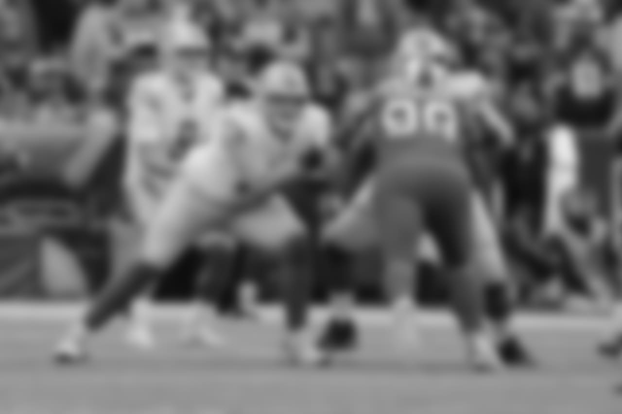 Detroit Lions guard Kenny Wiggins (79) during a NFL football game against the Buffalo Bills on Sunday, Dec. 16, 2018 in Orchard Park, N.Y. (Detroit Lions via AP).
