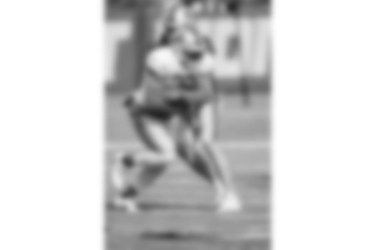 Detroit Lions running back LeGarrette Blount (29) during practice at the Detroit Lions training facility on Wednesday, Oct. 17, 2018 in Allen Park, Mich. (Detroit Lions via AP)