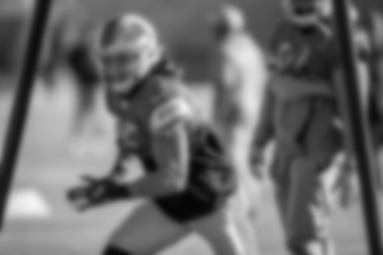 Detroit Lions safety Miles Killebrew (35) during practice at the Detroit Lions training facility on Wednesday, Dec. 19, 2018 in Allen Park, Mich. (Detroit Lions via AP)