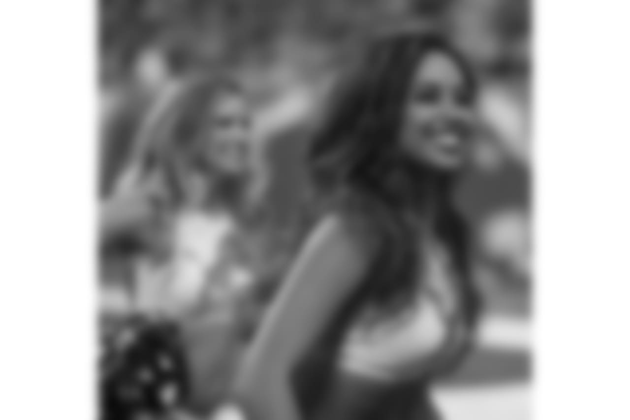 Detroit Lions Cheerleaders during a NFL football game between the Detroit Lions and the Los Angeles Rams on Sunday, Dec. 2, 2018 in Detroit. (Detroit Lions via AP).