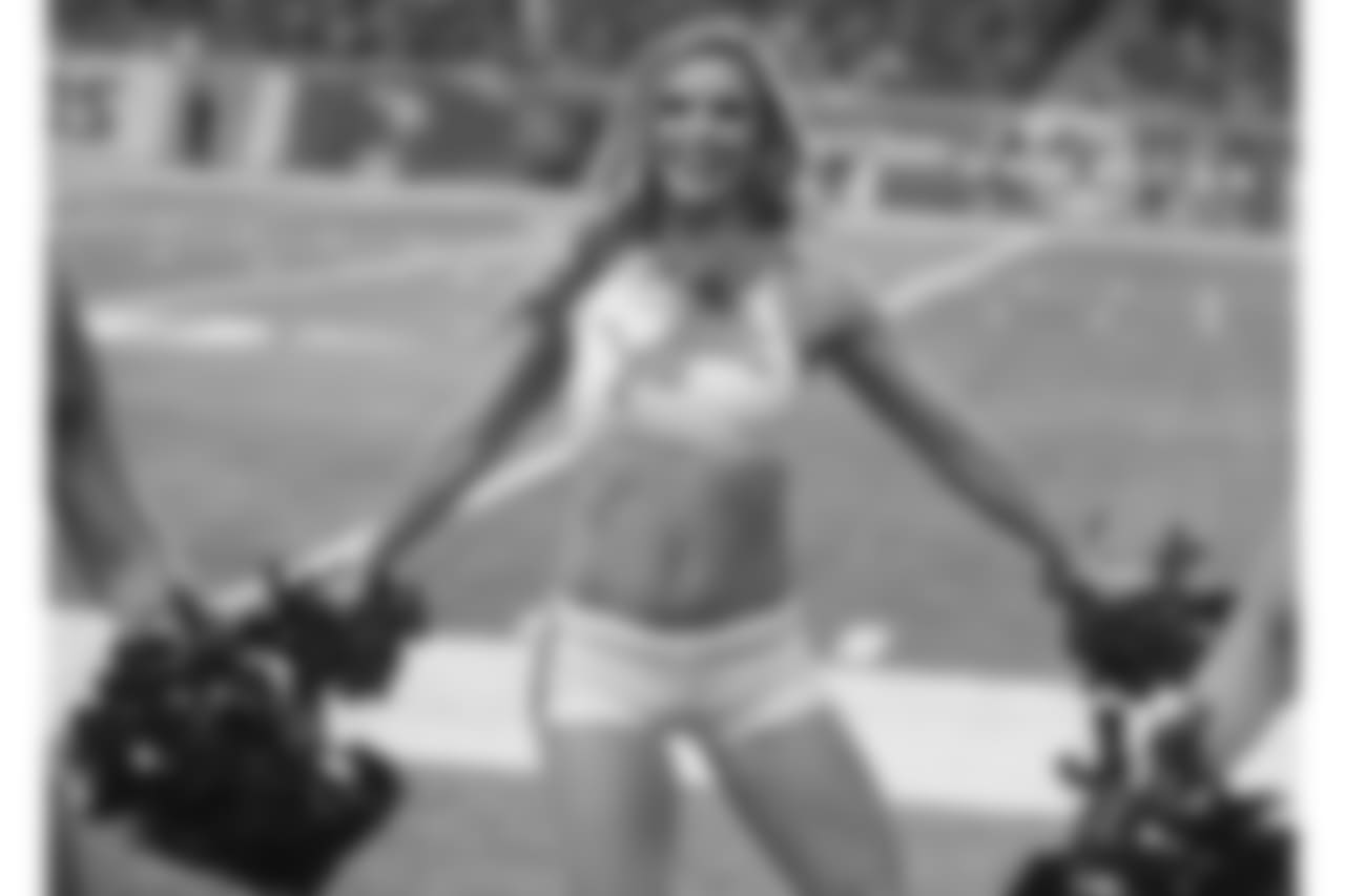 Detroit Lions Cheerleaders during a NFL football game between the Detroit Lions and the Los Angeles Rams on Sunday, Dec. 2, 2018 in Detroit. (Detroit Lions via AP).