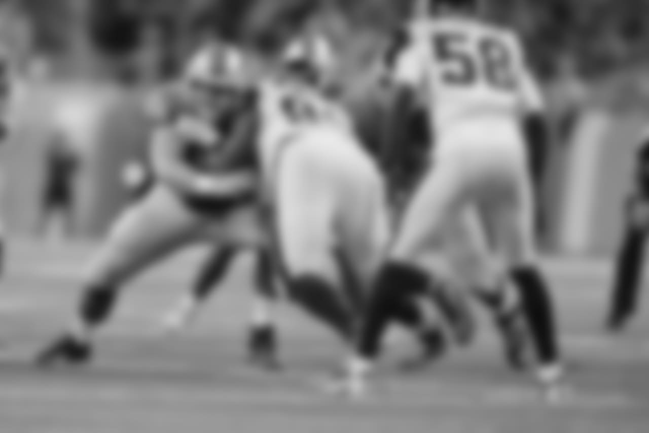 Detroit Lions center/guard Graham Glasgow (60) during a NFL football game against the Los Angeles Rams on Sunday, Dec. 2, 2018 in Detroit. (Detroit Lions via AP).