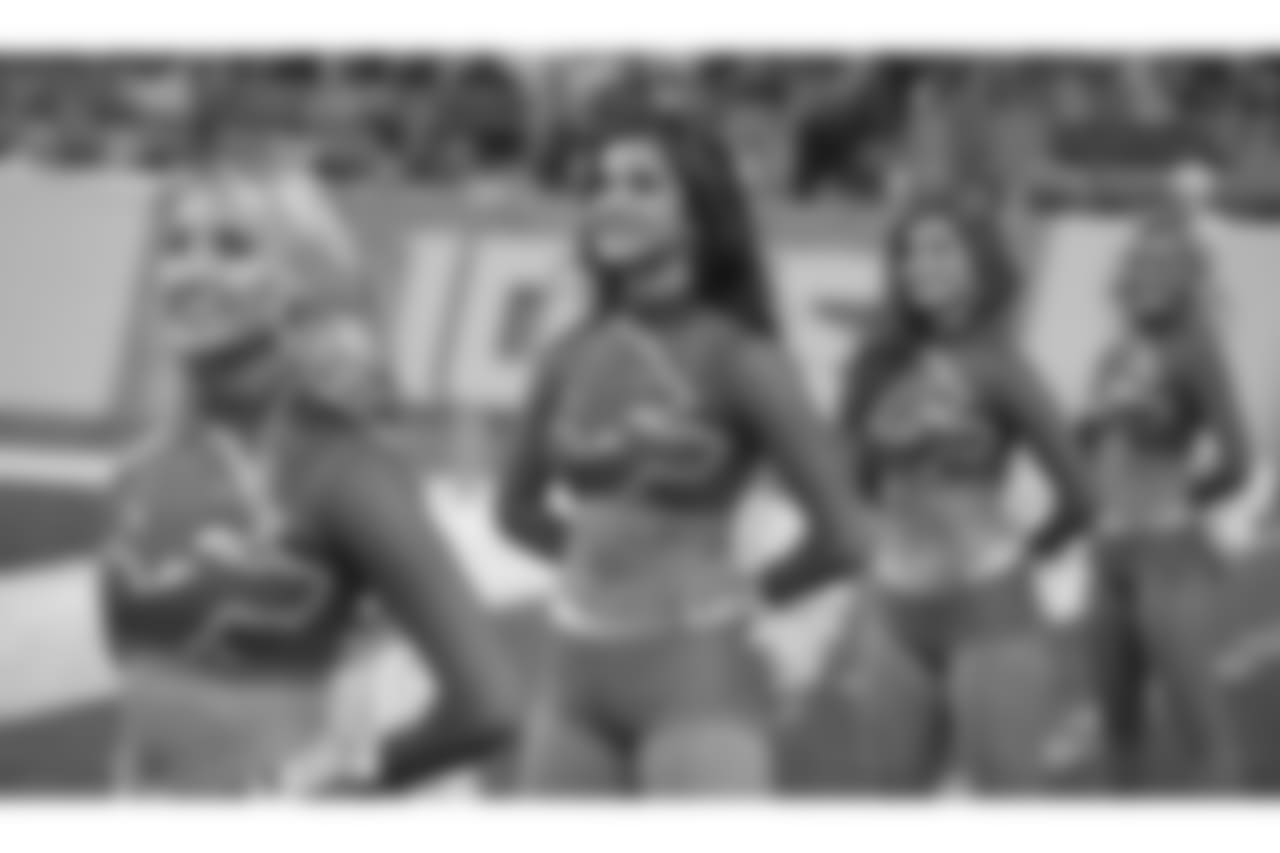 Detroit Lions Cheerleaders during a NFL football game between the Detroit Lions and the Chicago Bears on Thursday, Nov. 22, 2018 in Detroit. (Detroit Lions via AP).