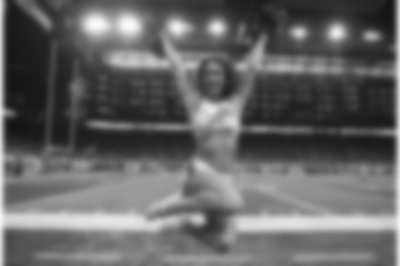 Detroit Lions Cheerleaders during a NFL football game between the Detroit Lions and the Los Angeles Rams on Sunday, Dec. 2, 2018 in Detroit. (Detroit Lions via AP).