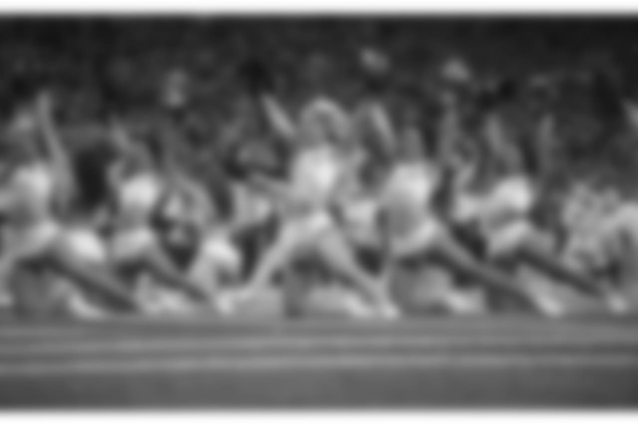 Detroit Lions Cheerleaders during a NFL football game between the Detroit Lions and the Los Angeles Rams on Sunday, Dec. 2, 2018 in Detroit. (Detroit Lions via AP).