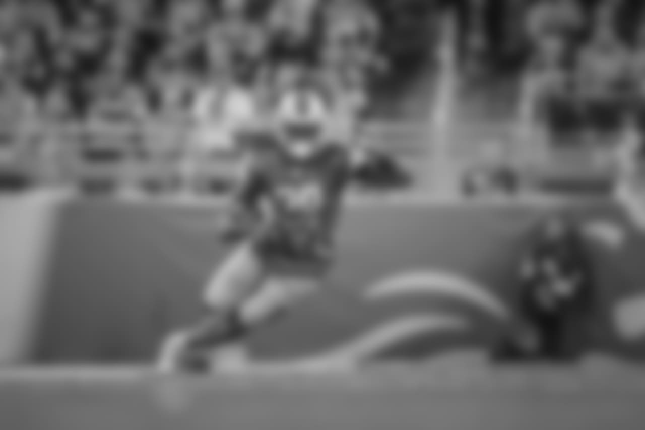 Detroit Lions running back LeGarrette Blount (29) during a NFL football game against the New England Patriots on Sunday, Sept. 23, 2018 in Detroit. (Detroit Lions via AP).