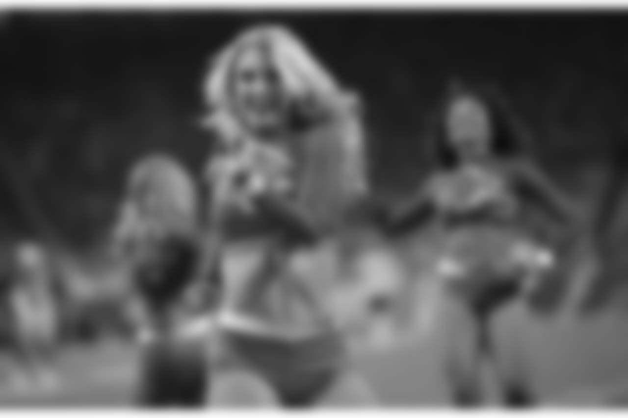 Detroit Lions Cheerleaders during a NFL football game between the Detroit Lions and the Chicago Bears on Thursday, Nov. 22, 2018 in Detroit. (Detroit Lions via AP).
