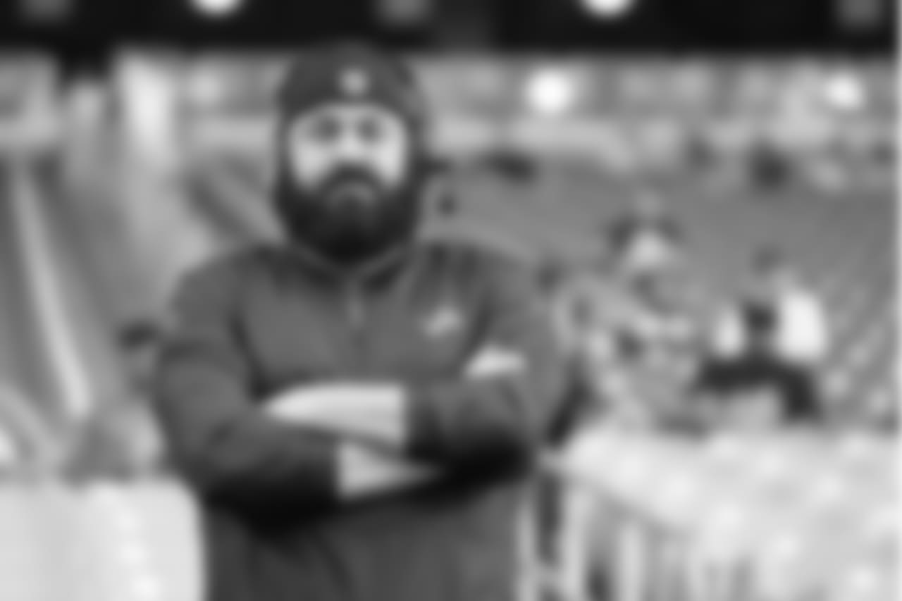 Matt Patricia lookalike in the stands before a NFL football game against the Arizona Cardinals on Sunday, Dec. 9, 2018 in Glendale, Ariz. (Detroit Lions via AP).