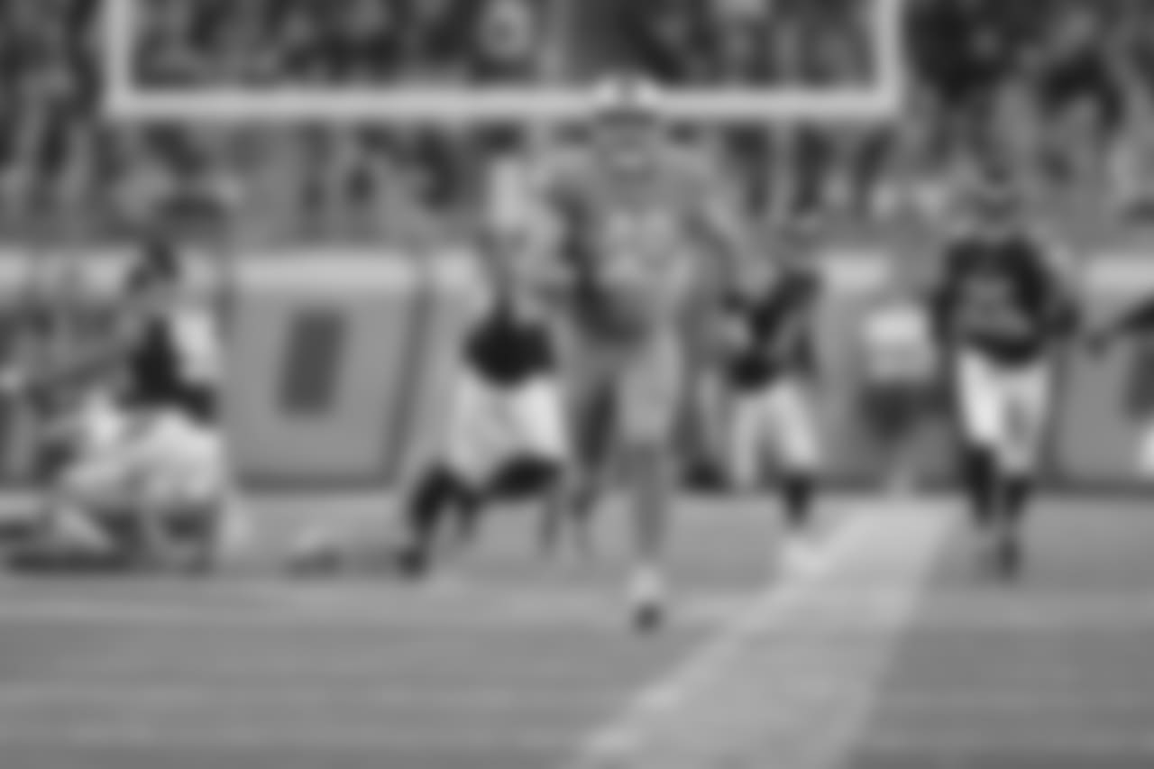 Detroit Lions long snapper Don Muhlbach (48) during a NFL football game against the Chicago Bears on Saturday Dec. 16, 2017 in Detroit. (Detroit Lions via AP).