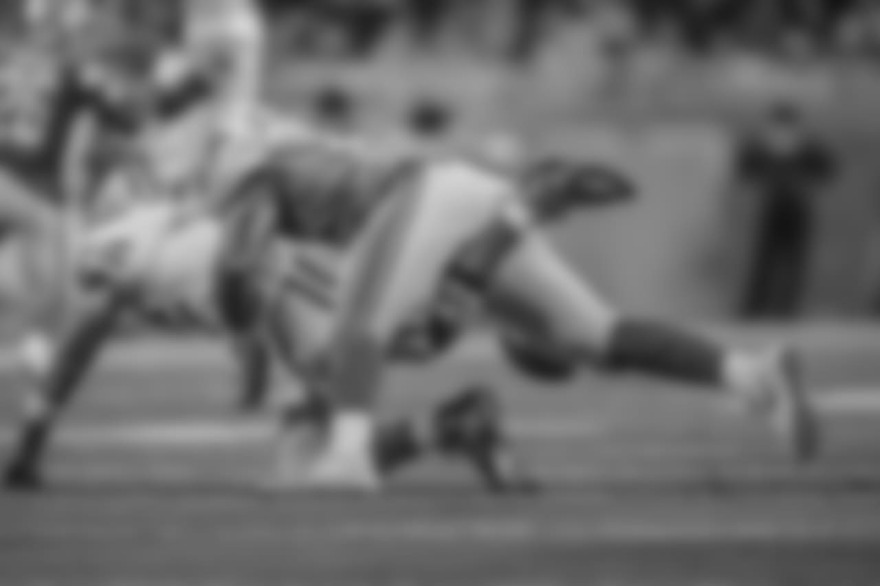 Detroit Lions defensive lineman Da'Shawn Hand (93) strip sacks Green Bay Packers quarterback Aaron Rodgers (12) during a NFL football game against the Green Bay Packers on Sunday, Oct. 7, 2018 in Detroit.