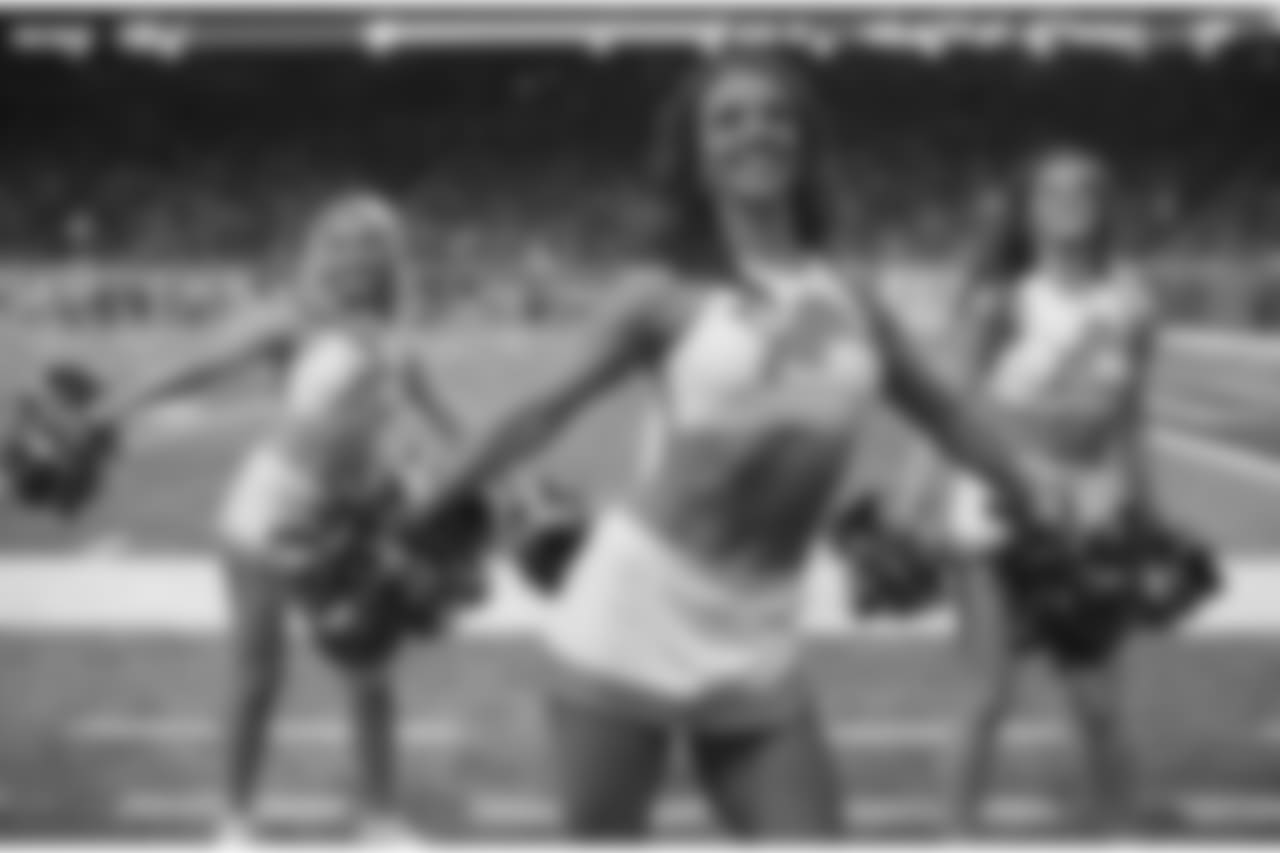 Detroit Lions Cheerleaders during a NFL football game between the Detroit Lions and the Los Angeles Rams on Sunday, Dec. 2, 2018 in Detroit. (Detroit Lions via AP).