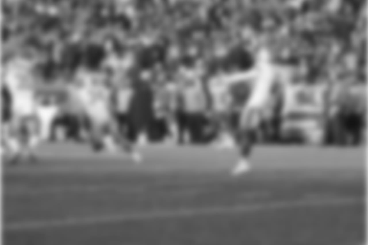 Detroit Lions punter Sam Martin (6) punts during a NFL football game against the Buffalo Bills on Sunday, Dec. 16, 2018 in Orchard Park, N.Y. (Detroit Lions via AP).