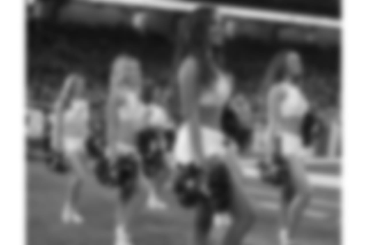 Detroit Lions Cheerleaders during a NFL football game between the Detroit Lions and the Los Angeles Rams on Sunday, Dec. 2, 2018 in Detroit. (Detroit Lions via AP).