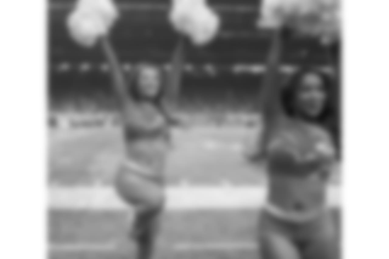 Detroit Lions Cheerleaders during a NFL football game between the Detroit Lions and the Chicago Bears on Thursday, Nov. 22, 2018 in Detroit. (Detroit Lions via AP).