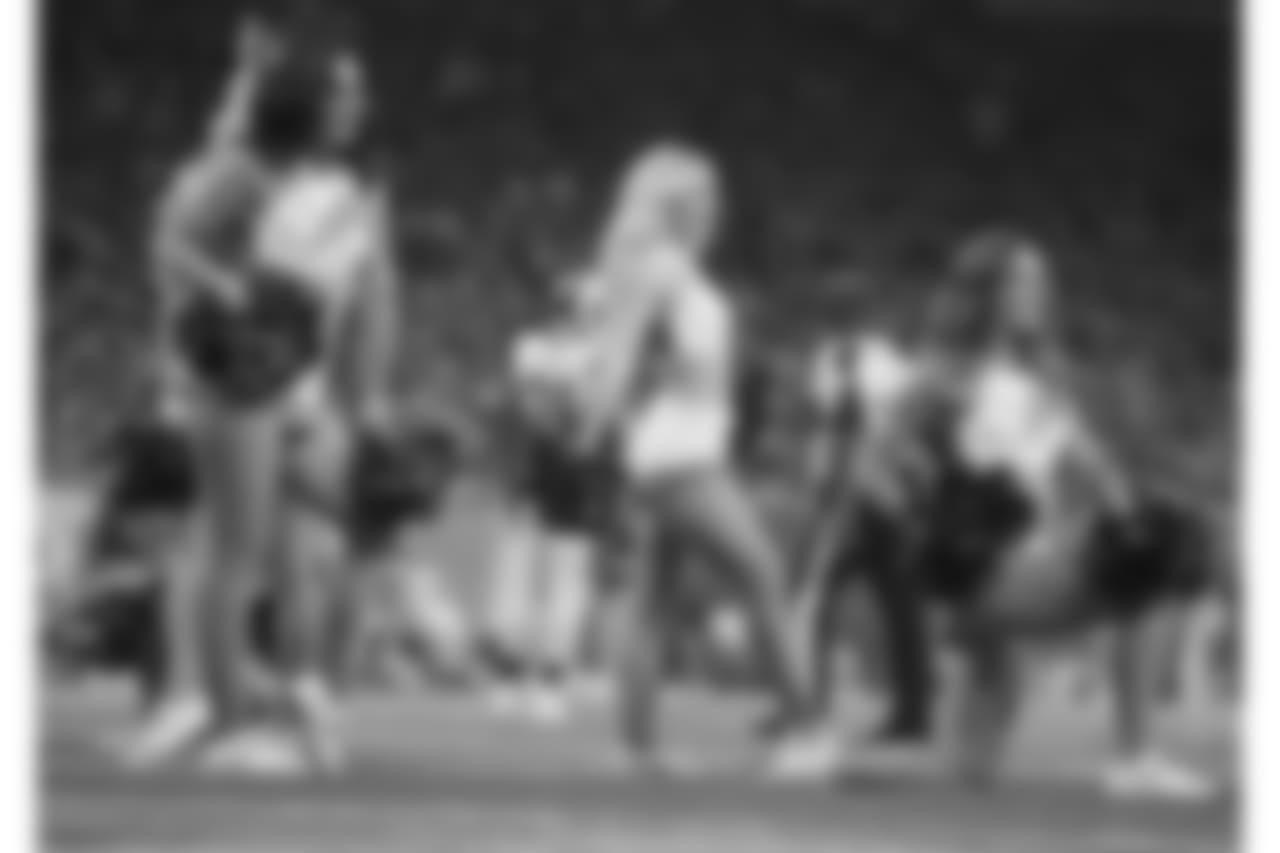 Detroit Lions Cheerleaders during a NFL football game between the Detroit Lions and the Los Angeles Rams on Sunday, Dec. 2, 2018 in Detroit. (Detroit Lions via AP).
