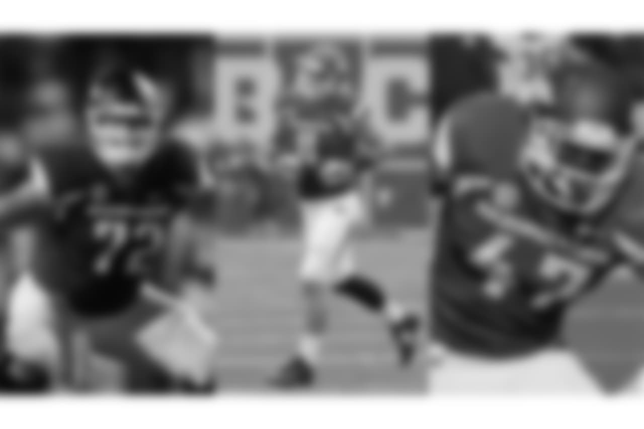 Lions OL Frank Ragnow was teammates with Dolphins TE A.J. Derby and Dolphins LB Martrell Spaight at Arkansas in 2014.