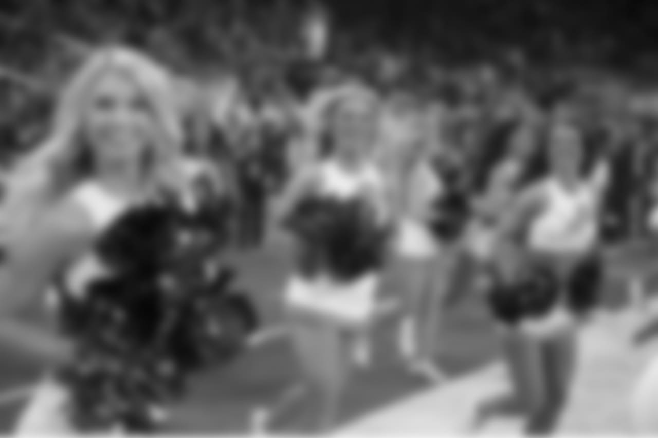 Detroit Lions Cheerleaders during a NFL football game between the Detroit Lions and the Los Angeles Rams on Sunday, Dec. 2, 2018 in Detroit. (Detroit Lions via AP).