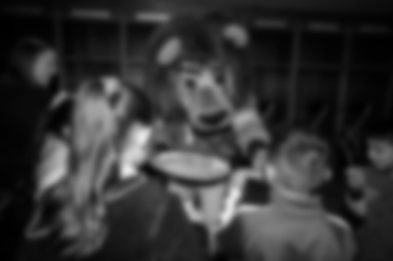Third graders from Maybury Elementary School enjoyed a Pizza Party at Ford Field on Tuesday, Nov. 13, 2018 as reward for perfect attendance during Count Period.