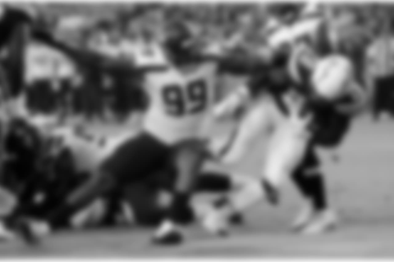 **LDE Quinton Jefferson**
Backed up by Rasheem Green and Branden Jackson
