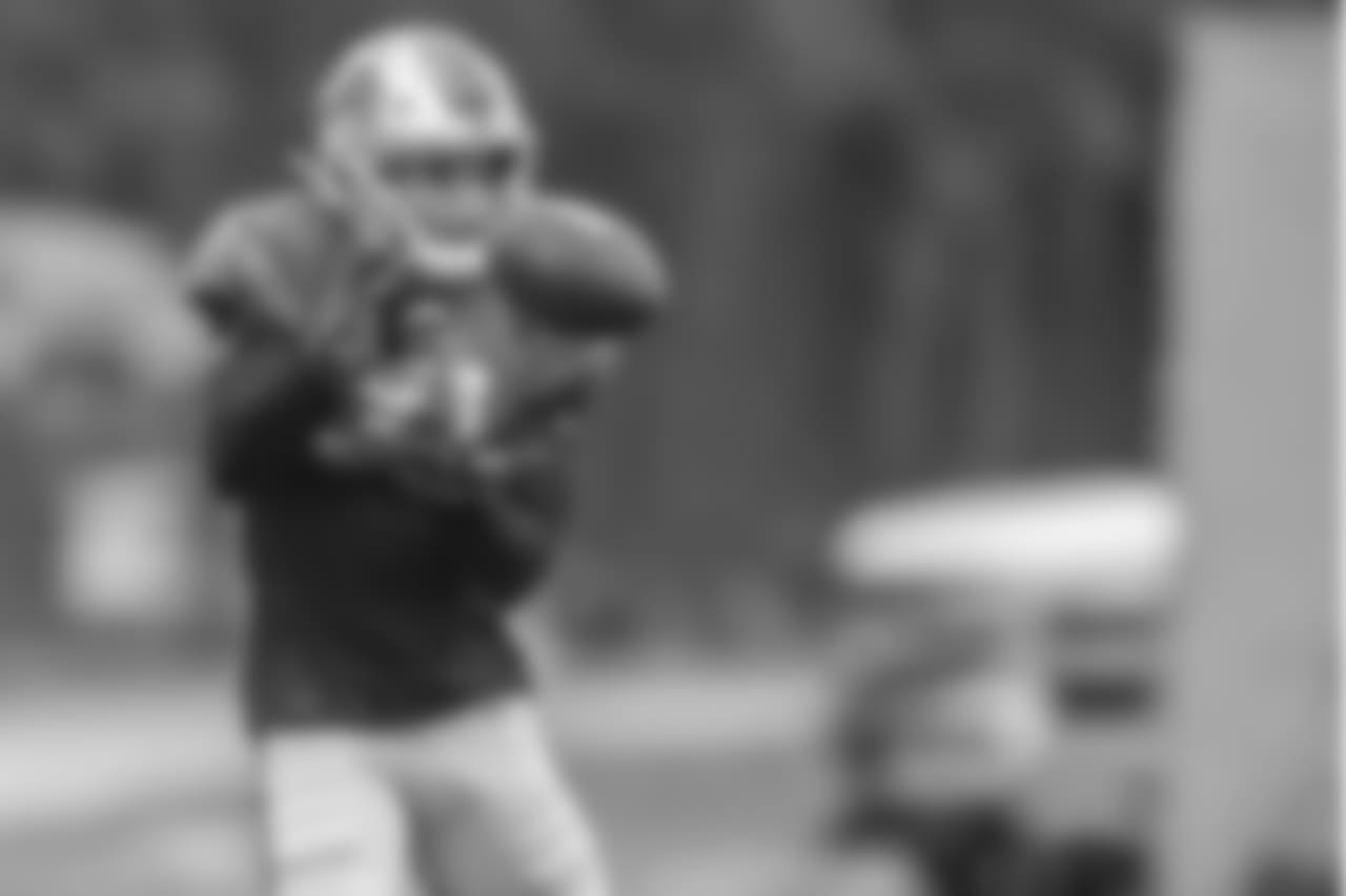 Detroit Lions cornerback Teez Tabor (31) during practice at the Detroit Lions training facility on Thursday, Sept. 13, 2018 in Allen Park, Mich. (Detroit Lions via AP)