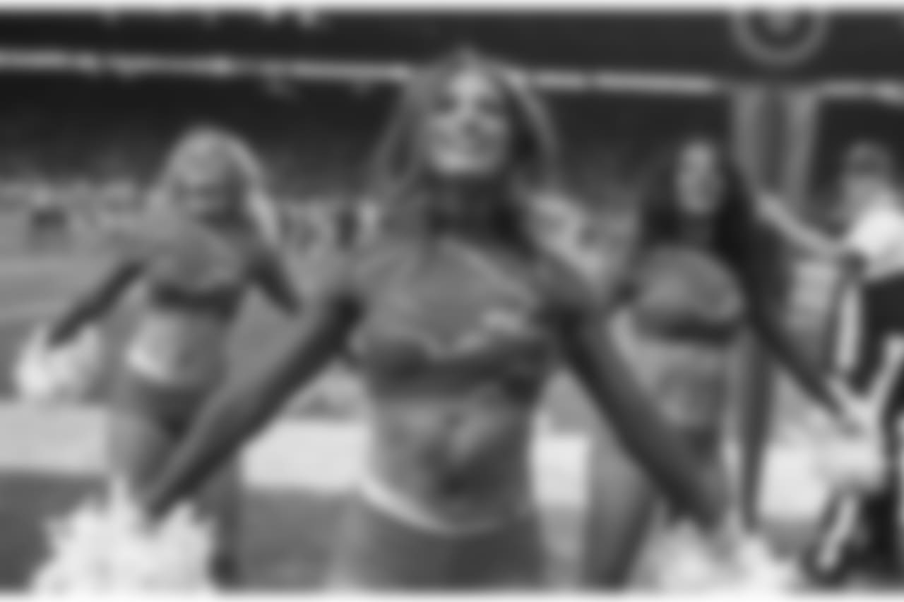 Detroit Lions Cheerleaders during a NFL football game between the Detroit Lions and the Chicago Bears on Thursday, Nov. 22, 2018 in Detroit. (Detroit Lions via AP).