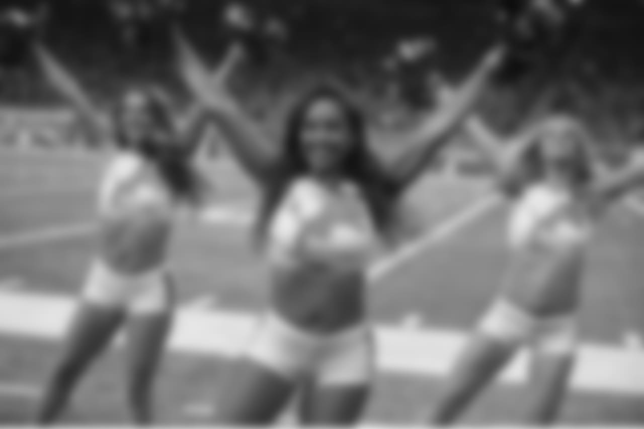 Detroit Lions Cheerleaders during a NFL football game between the Detroit Lions and the Los Angeles Rams on Sunday, Dec. 2, 2018 in Detroit. (Detroit Lions via AP).