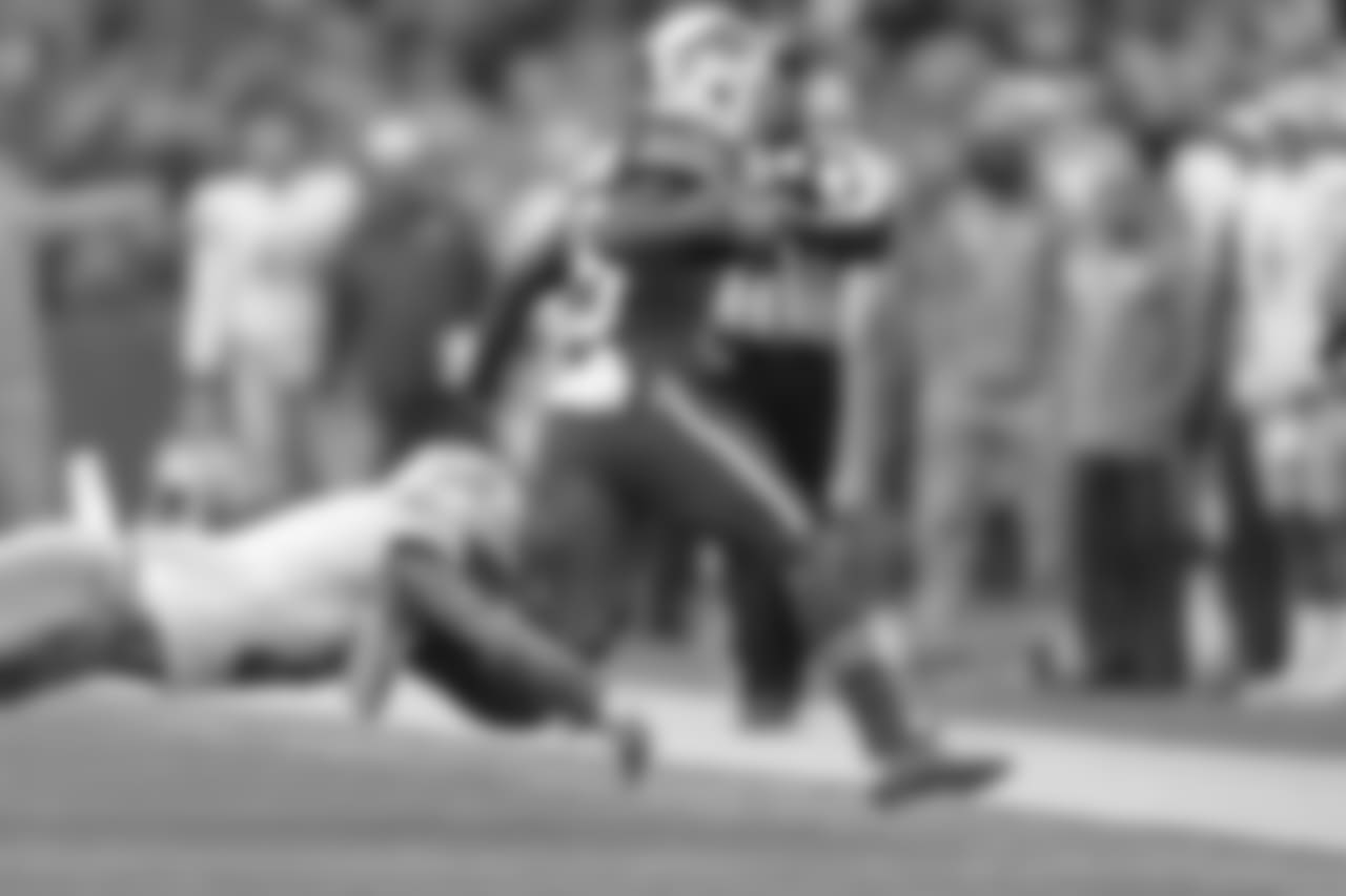 Detroit Lions cornerback Teez Tabor (31) makes a special teams tackle during a NFL football game against the Buffalo Bills on Sunday, Dec. 16, 2018 in Orchard Park, N.Y. (Detroit Lions via AP).
